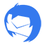 Thunderbird blue icon