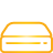 Hard Drive yellow icon
