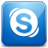 Skype blue-48
