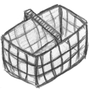 Basket empty-128