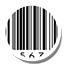 Round Barcode scanner icon