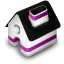 Home purple icon