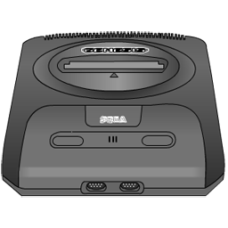 Sega Genesis gray-256
