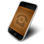 Phone orange icon