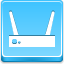 Wi Fi Router Blue icon