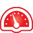 Dashboard red icon