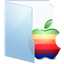 Apple blue icon