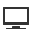 Widescreen TV icon